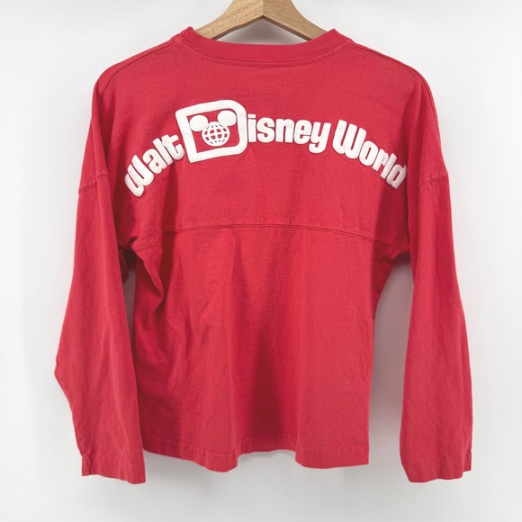 Disney Parks Other - Disney Parks Spirit Jersey Large Red Salmon Walt Disney World Puff Print Shirt